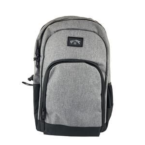 Billabong Command Backpack book lap top bag Black Grey New